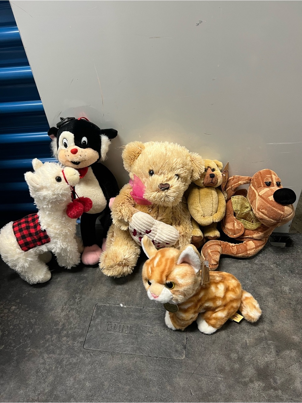 Plush Pet Toy Bundle - Assorted Colors Soft Small Pets